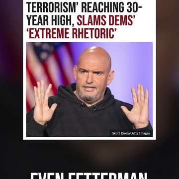 Even Fetterman Gets It