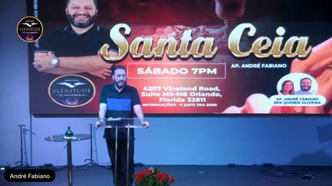 ULTIMA SANTA CEIA DO ANO EM ORLANDO!!!