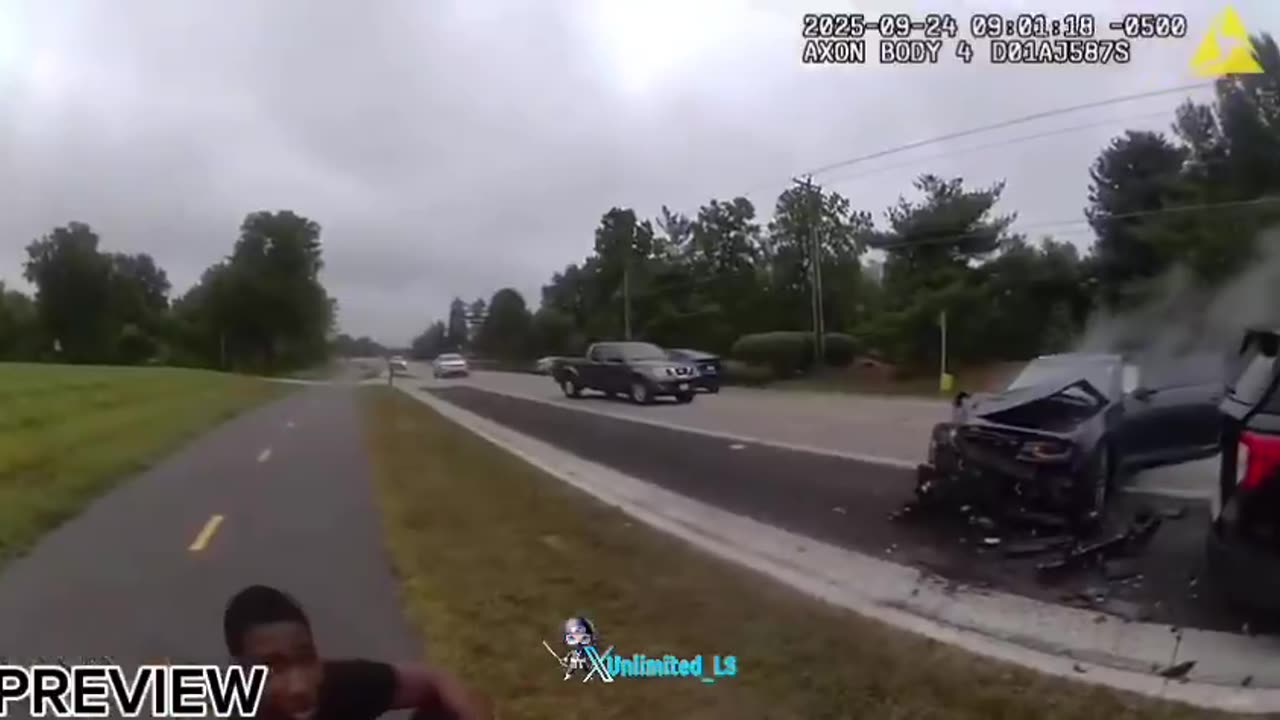 Man intentionally rams police cruiser during traffic stop because he was “bored” and “hates cops.”