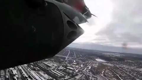 Su-25 attack aircraft of the Russian Aerospace Forces attacking enemy units