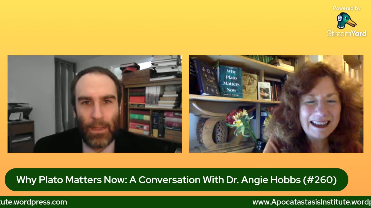 Why Plato Matters Now: A Conversation With Dr. Angie Hobbs (#260)