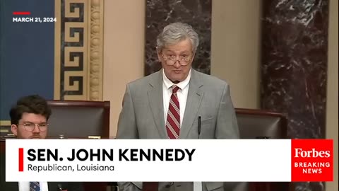 John Kennedy Issues Epic Takedown Of Major Biden Judicial Nominee On Senate Floor