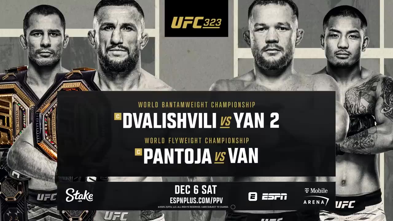 UFC 323 Countdown - Pantoja vs Van