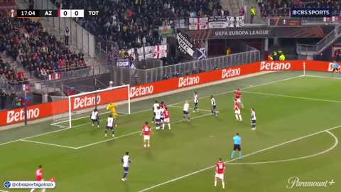 Az Alkmaar vs Tottenham Hotspur ueropa league knock out leg 1 24/25 HIGHLIGHT EXTENDED