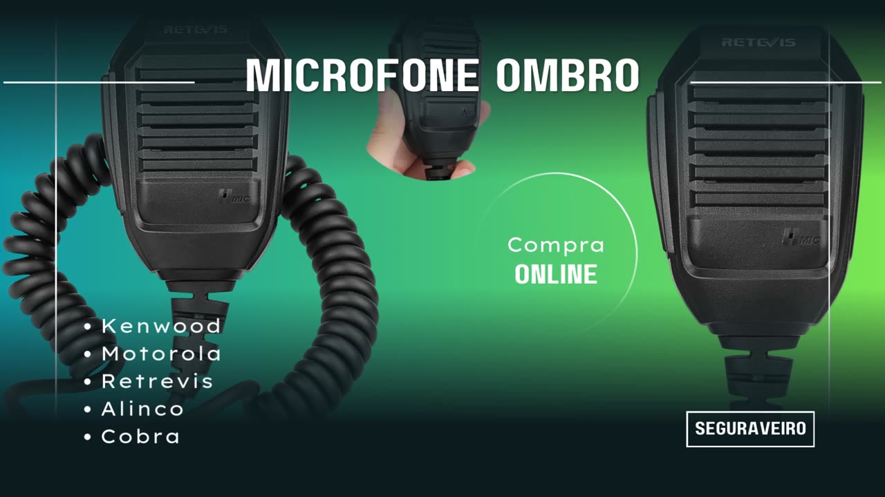 Microfone Ombro