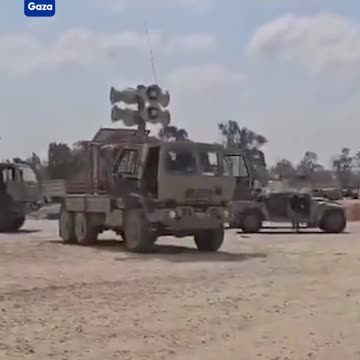 IOF loudspeakers deployed across Gaza are to reportedly broadcast Israeli PM Netanyahu's speech