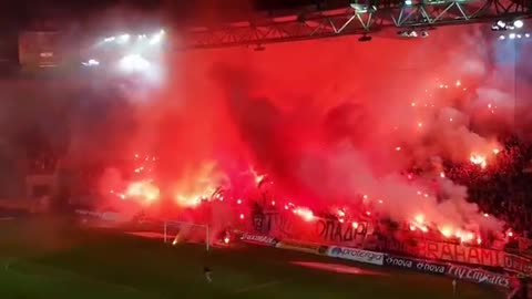 Olympiakos vs PAOK (Gate 7 'Athena is Red')