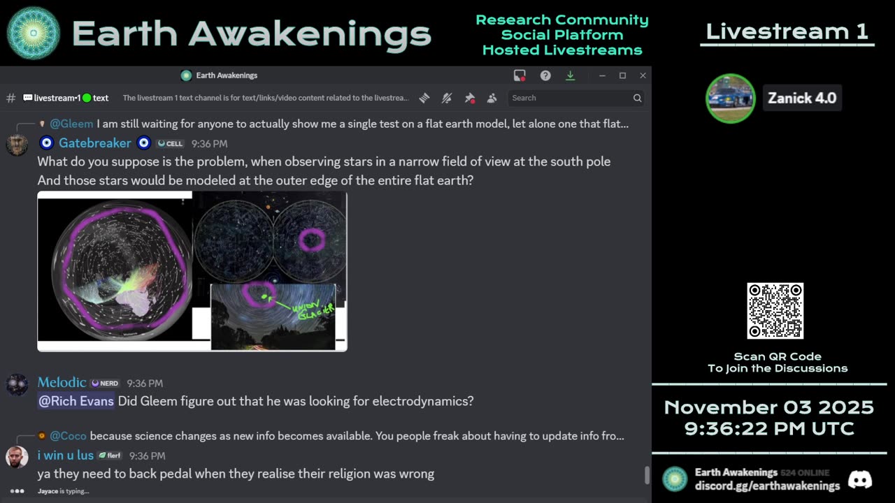 Earth Awakenings - Livestream 1 - #4126