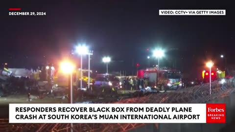 Responders Recover Black Box From Deadly Plane Crash at South Korea’s Muan International Airport