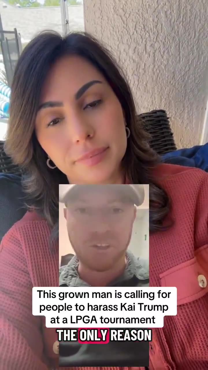 This Grown Ass Man Is Telling Other People to Go Harass 18-Year-Old Kai Trump at a Golf Tournament