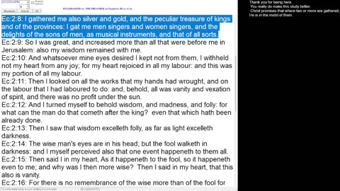 ECCLESIASTES 2