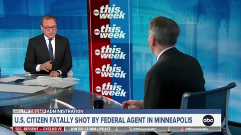Bessent SMOKES ABC Reporter's Defense of Gun-Wielding Leftist