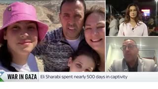 Former Israeli hostage relives his experience of being held captive by Hamas