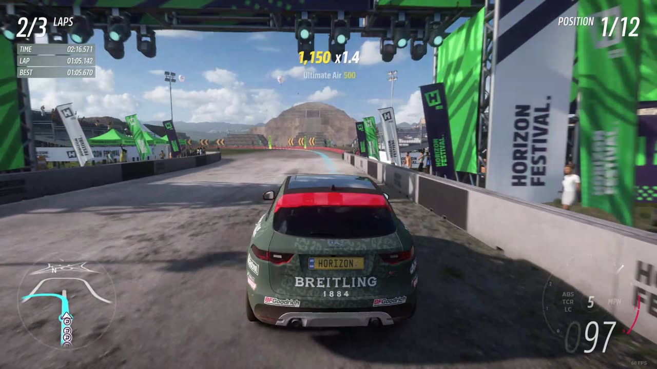 Forza Horizon 5 - Herencia Cross Country Circuit in a Jaguar F-Pace!