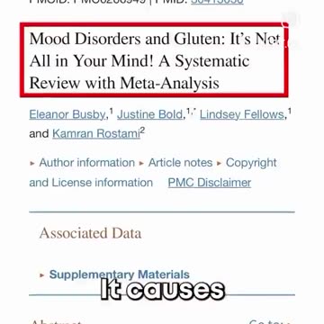 "Those Grains Are Depression Foods. That's What The Peasants Ate. That Is What People Ate...