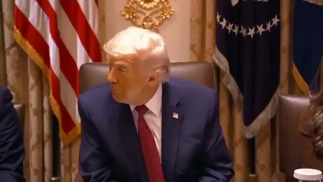 TRUMP: "Im delighted to announce this afternoon that the United States will be taking