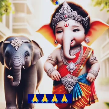 Cute Ganeshji Trending Video