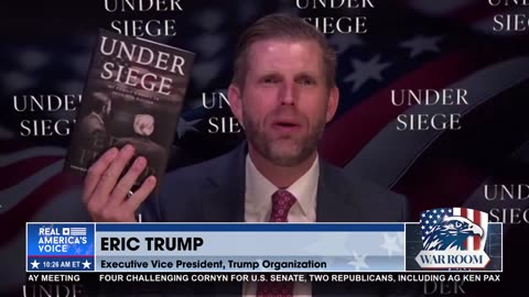 ERIC TRUMP: “WHITE HOUSE OR PRISON”