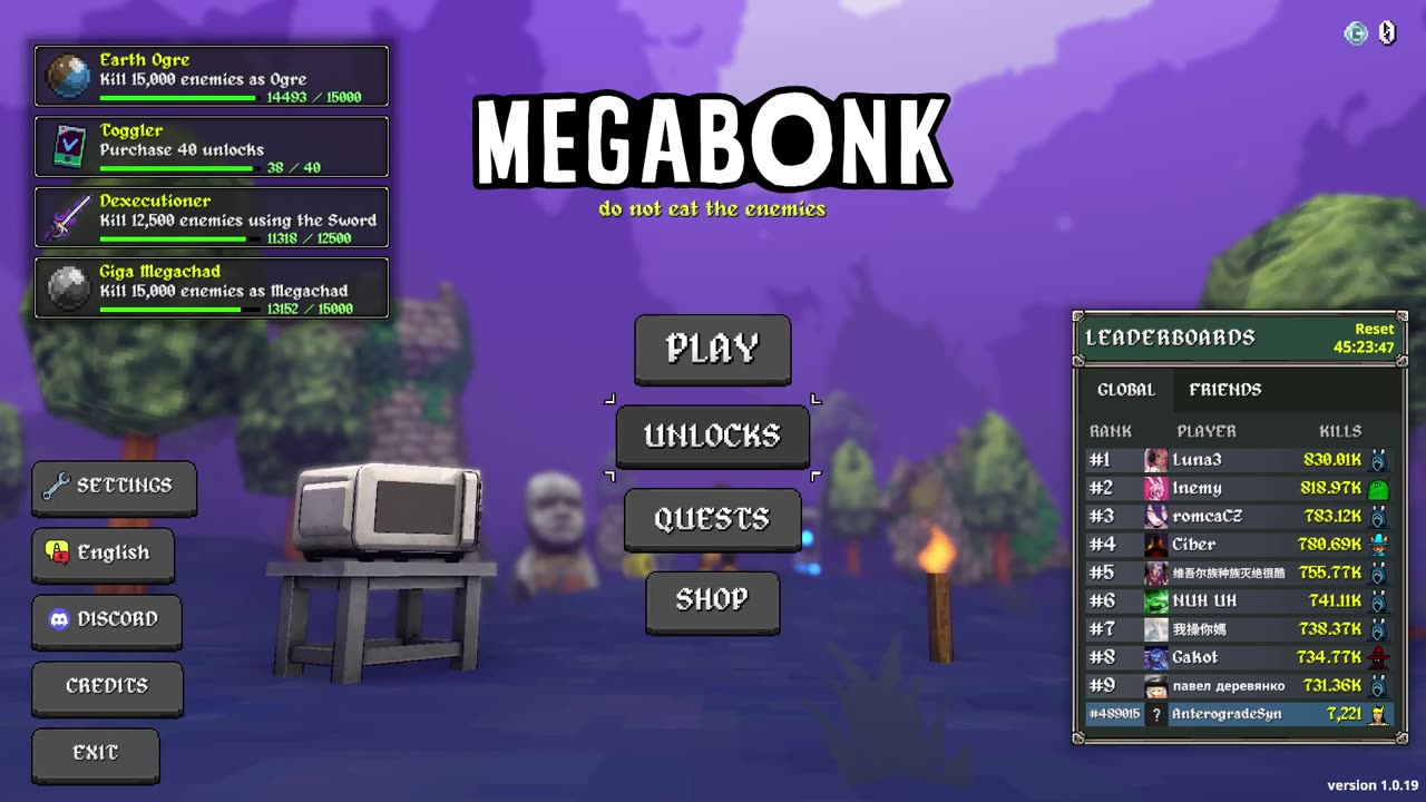Megabonk Episode 5: Robinette Forest T1 and T2 victories