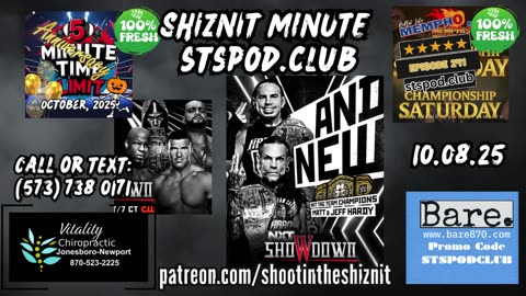 SHIZNIT MINUTE 10.08.25 - BT TALKS NXT!