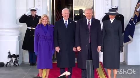 WATCH: Biden welcomes Trump at the White House ahead of inauguration