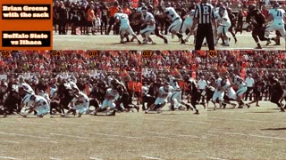 Prototype 306: Buffalo State's Brian Greene with the sack vs Ithaca