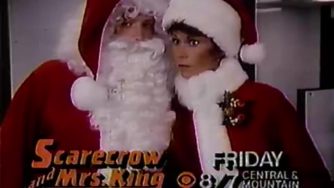 December 17, 1986 - Promo for 'Twilight Zone' & 'Scarecrow and Mrs. King'