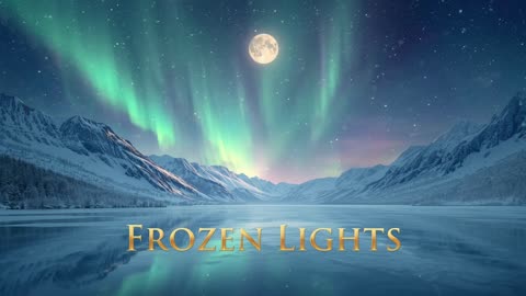 ✨ Frozen Lights – Peaceful Christmas Lullaby for Kids | Winter Sleep Music ❄️💫