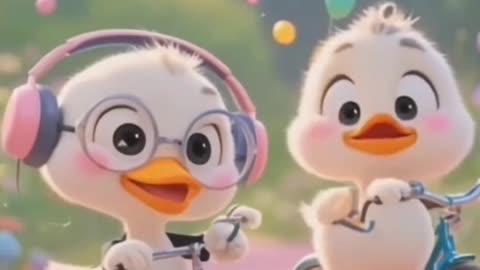 Duck And Birds Funny Cartoon Videos For Kids