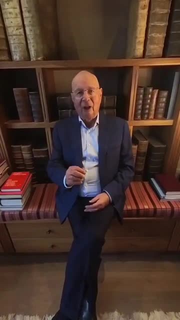 Klaus Schwab after being fired from WEF