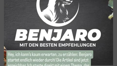 🍀 Endlich ist es soweit! #benjaro ist wieder da - Thema #CDL