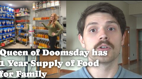 Queen of Doomsday has 1 Year Supply of Food for Family
