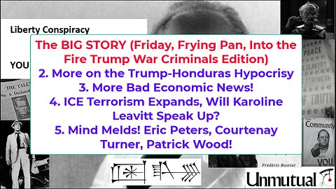 Liberty Conspiracy LIVE 12-5-25 Trump Crimes, Zionists In Israel, Guests Peters, Turner, Wood
