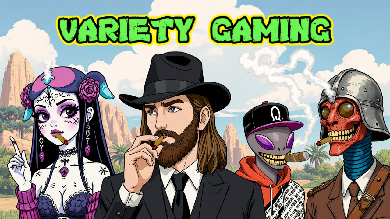 variety gaming with based stoner and the crew