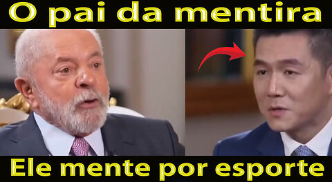 O pai da mentira Ele mente por esporte