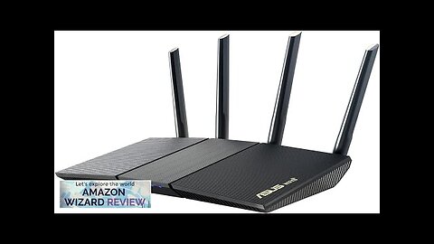 ASUS RT-AX1800S Dual Band WiFi 6 Extendable Router Subscription-Free Network Security Review