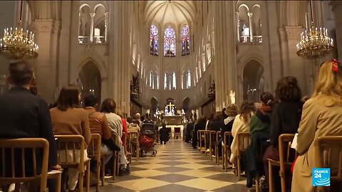 Notre Dame Cathedral Holds First Wedding in 30 yrs 🕊️