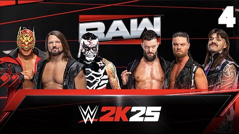 WWE 2K25 Raw October 6th 2025 - Match 4: What A Match!