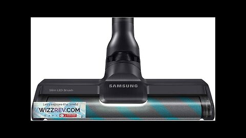 Samsung Slim LED Jet Stick Vacuums VCA-SABC95/AA Brush Attachment Chrometal Black Review