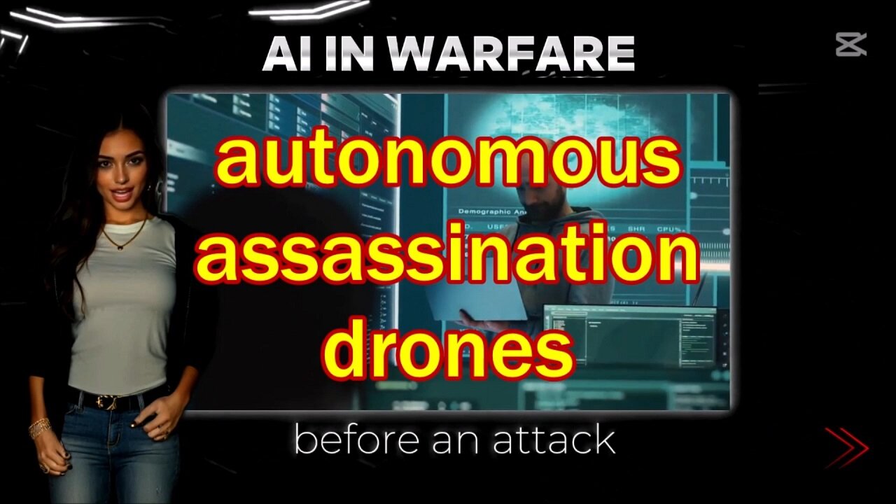 democrat party uses a swarm of autonomous assassination drones