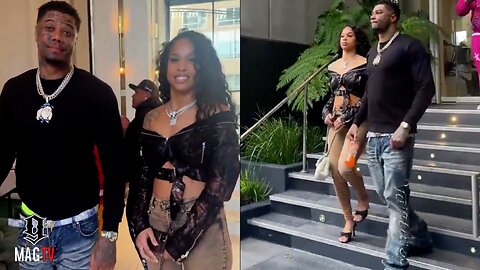 Blueface Spotted With New Girl For Valentine's Day & Stunna Girl Is Salty! 💔