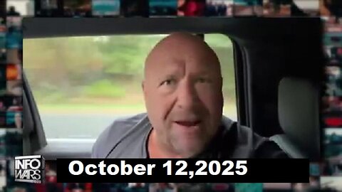 Alex Jones: SUNDAY Emergency Broadcast 10/13/25: Worldwide Military Takeover Imminent!