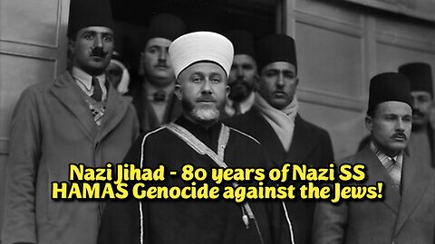 Nazi Jihad - the true story behind 80 years of Murder & Genocide of Jews by Palestinians- Nazi Werewolves, for Adolph Hitler...