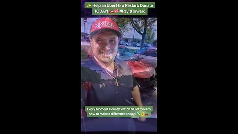 Help an Uber Hero Start Fresh! 1 Bitcoin Can Change Lives! 💖🙌