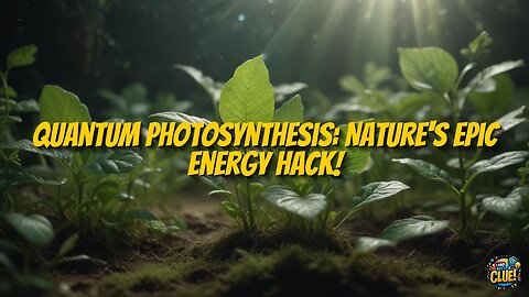 Quantum Tunneling in Photosynthesis: Nature's Efficiency Hack