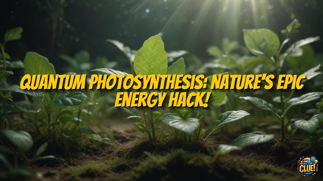 Quantum Tunneling in Photosynthesis: Nature's Efficiency Hack