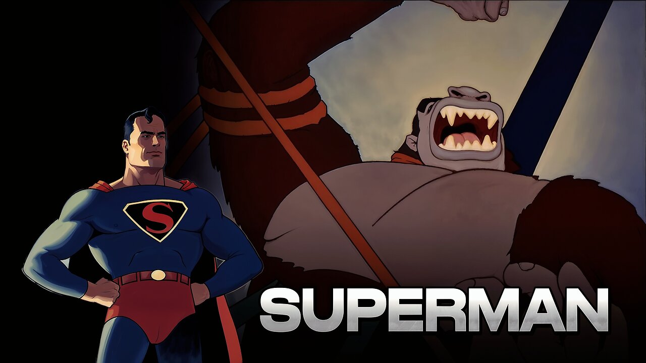 Superman (4K ) | Episode 9: Terror on the Midway | Fleischer Superman Cartoons