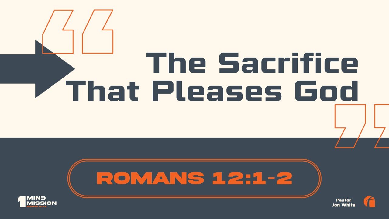 The Sacrifice That Pleases God