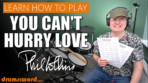 ★ You Can't Hurry Love (Phil Collins) ★ Drum Lesson PREVIEW | How To Play Song