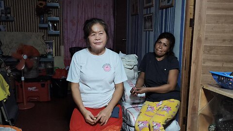 Mama Virgie & Tiya Janet Visit Lola Letecia and Welcome Rejoy Home! 🎁